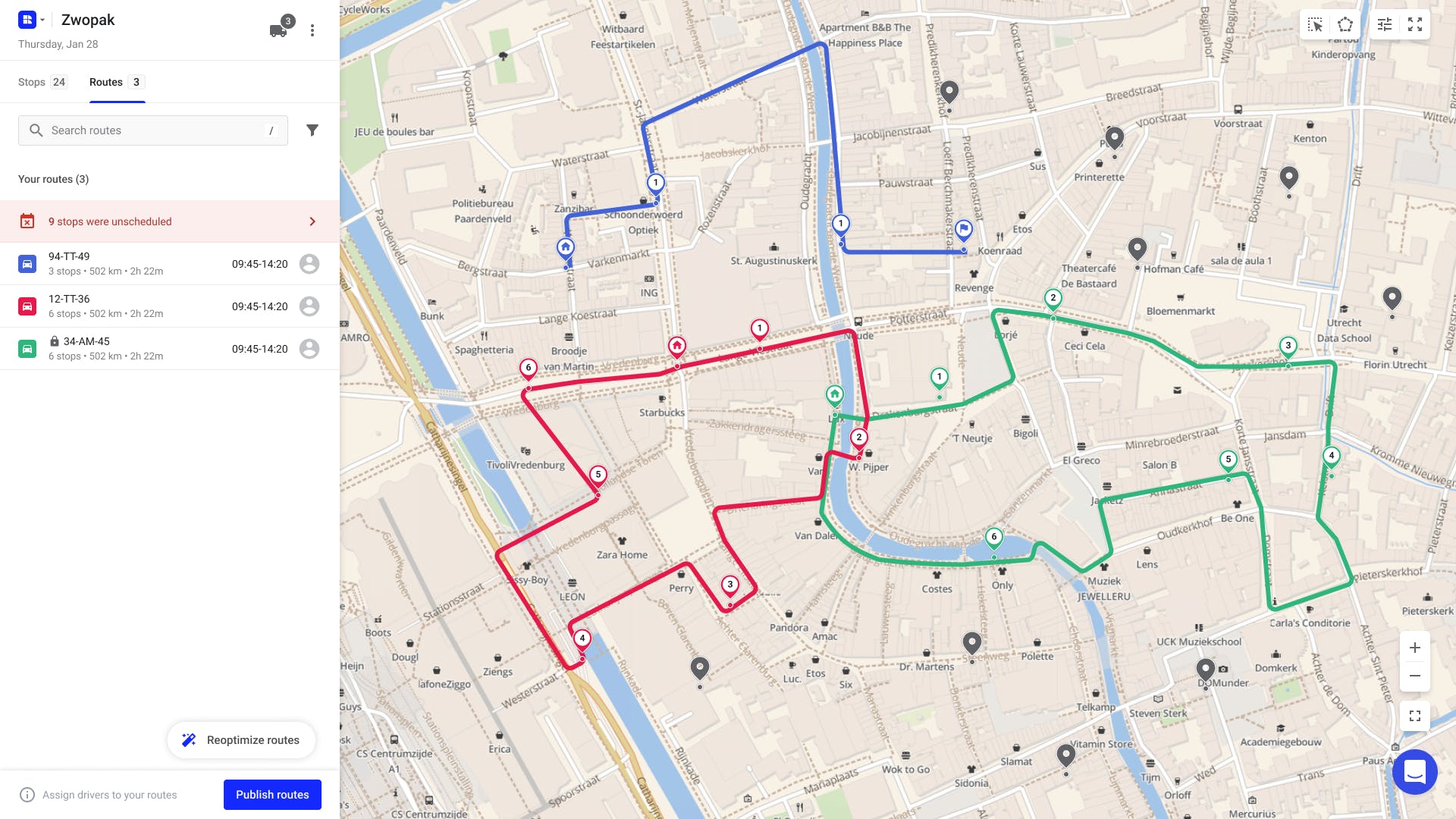 Routetitan Screenshot 2
