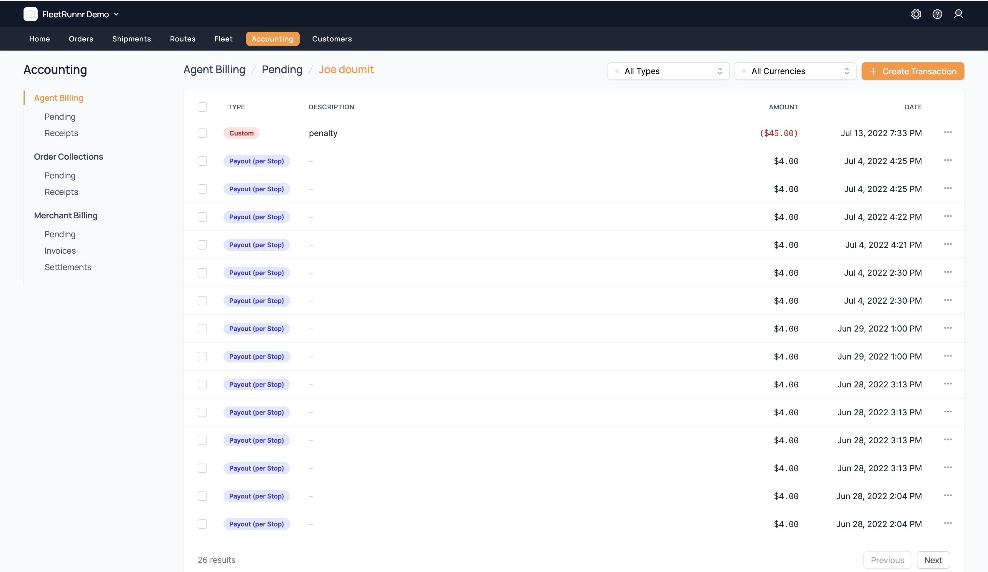 FleetRunnr Screenshot 4