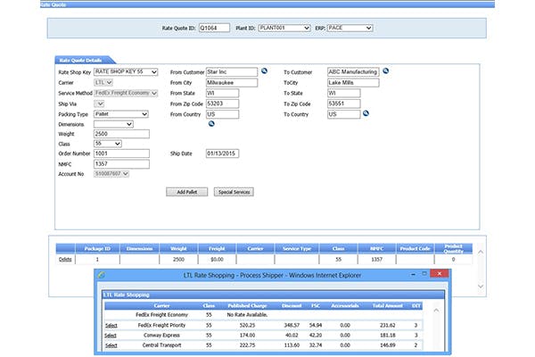 Process Shipper Screenshot 1