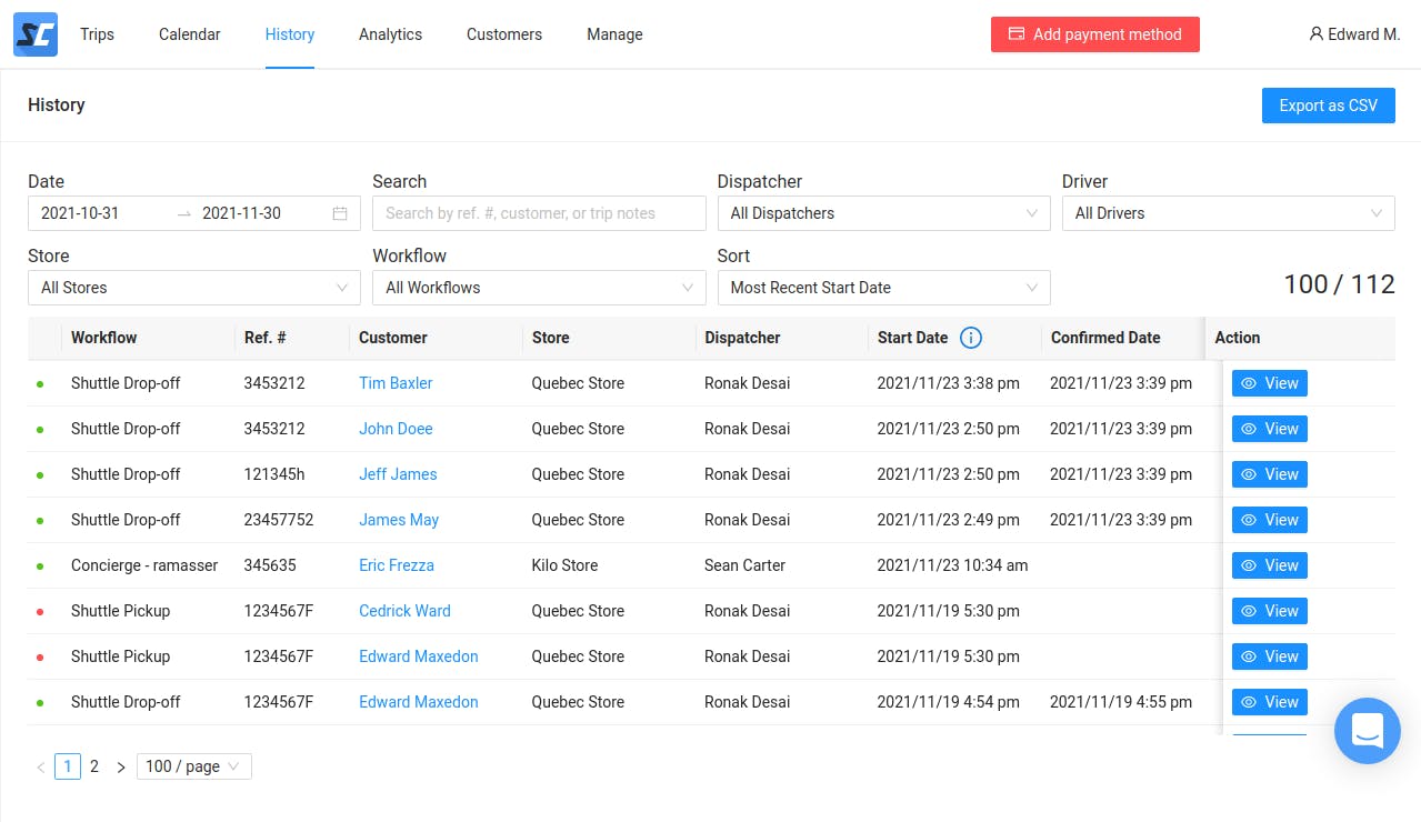 ShuttleControl Screenshot 2
