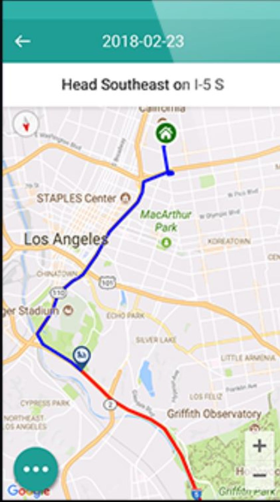 Delivery Tracking App Screenshot 2