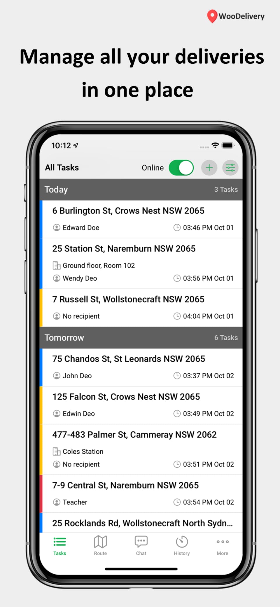 WooDelivery Screenshot 2