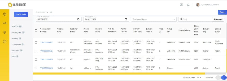 KargoLogic Screenshot 2