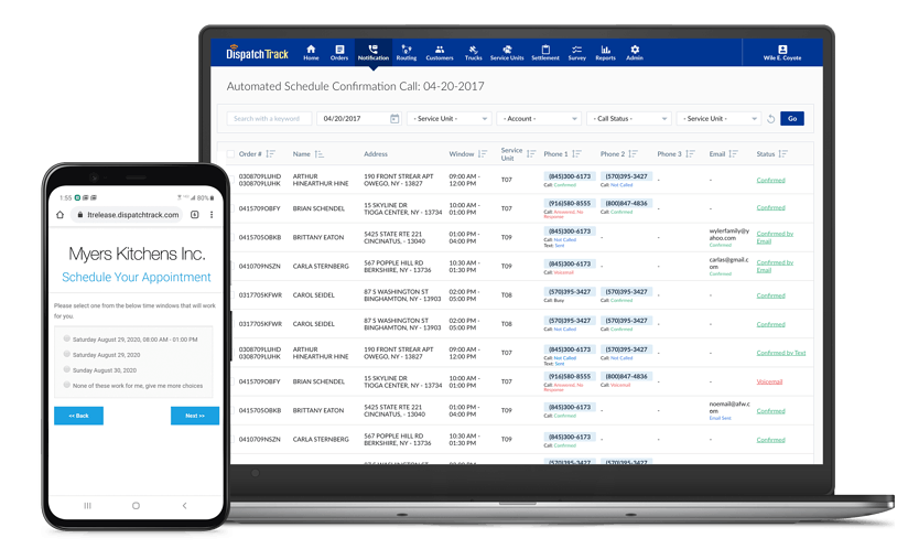 DispatchTrack Screenshot 1