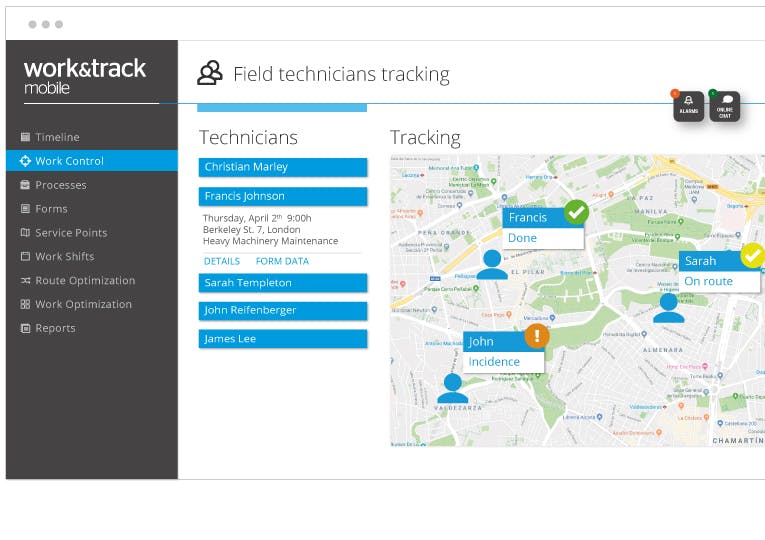 Work&Track Mobile Screenshot 4