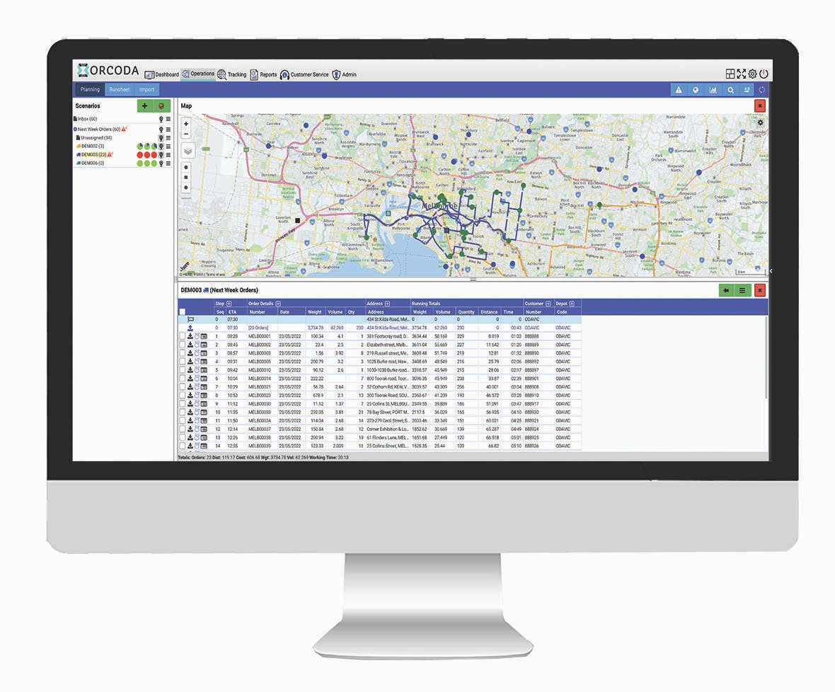 Orcoda Logistics Management Software (OLMS) Screenshot 1