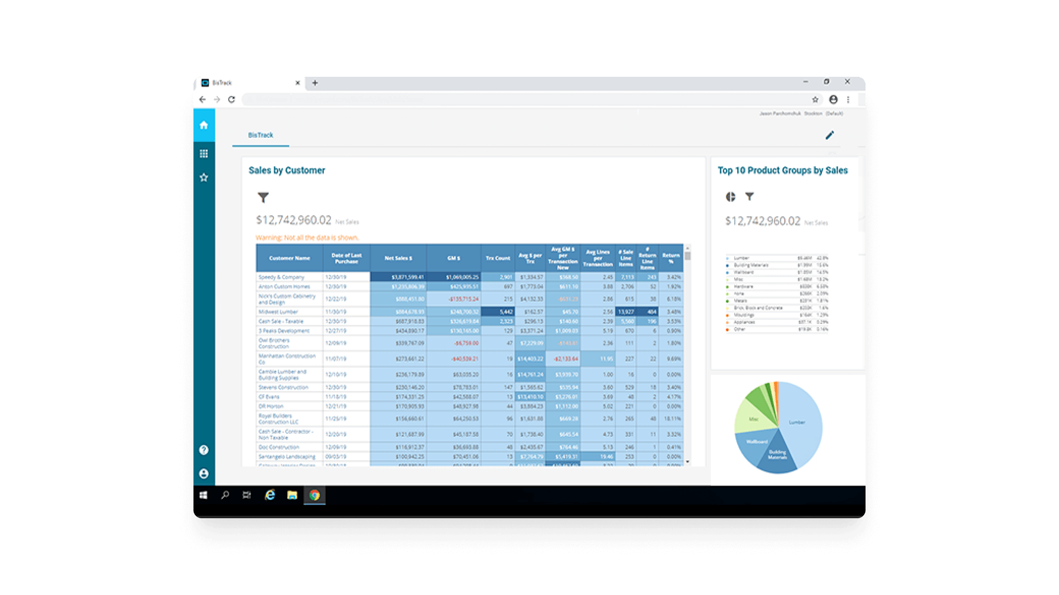 Epicor for Building Supply Screenshot 1
