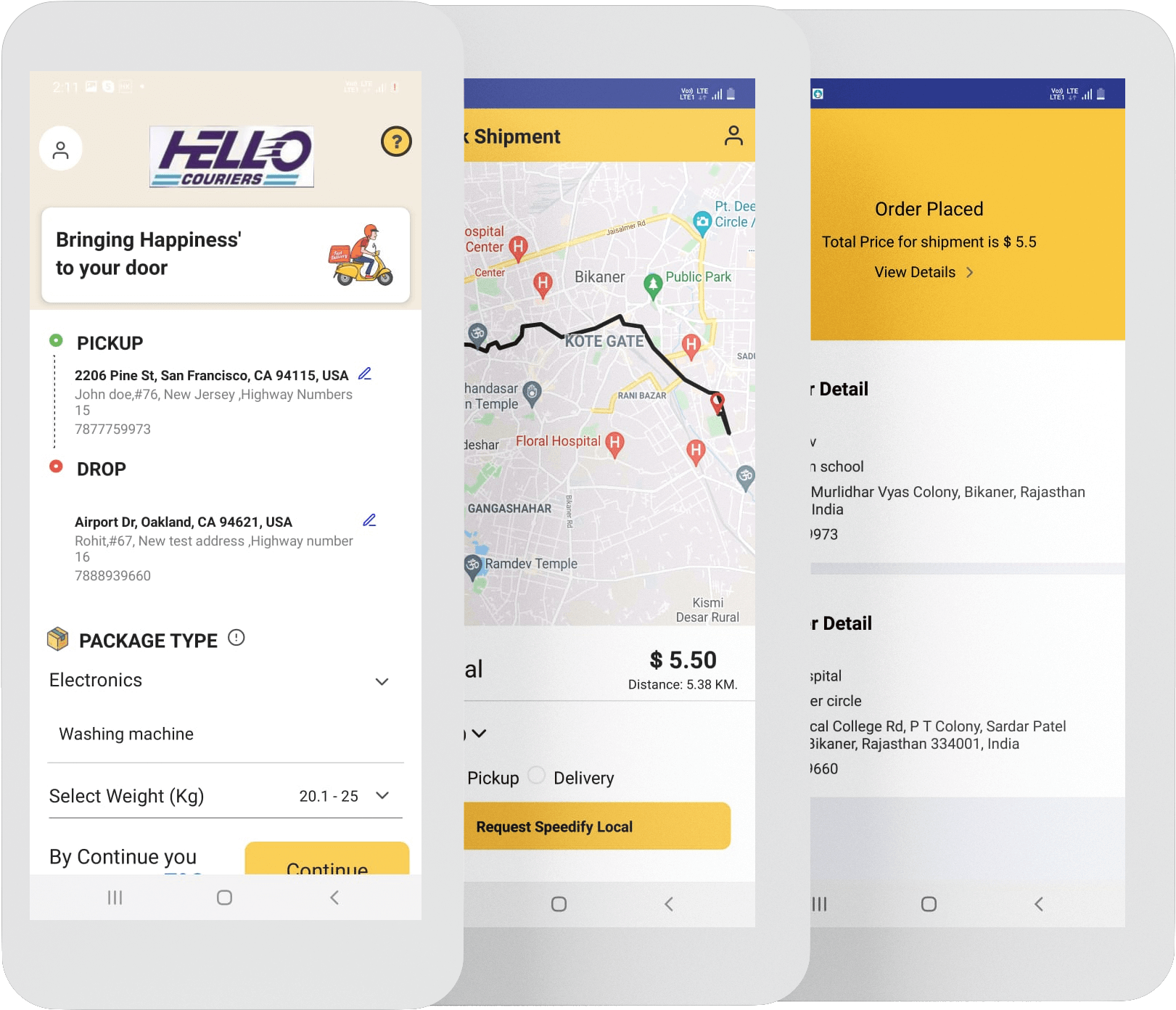 Last Mile Delivery Software Screenshot 1
