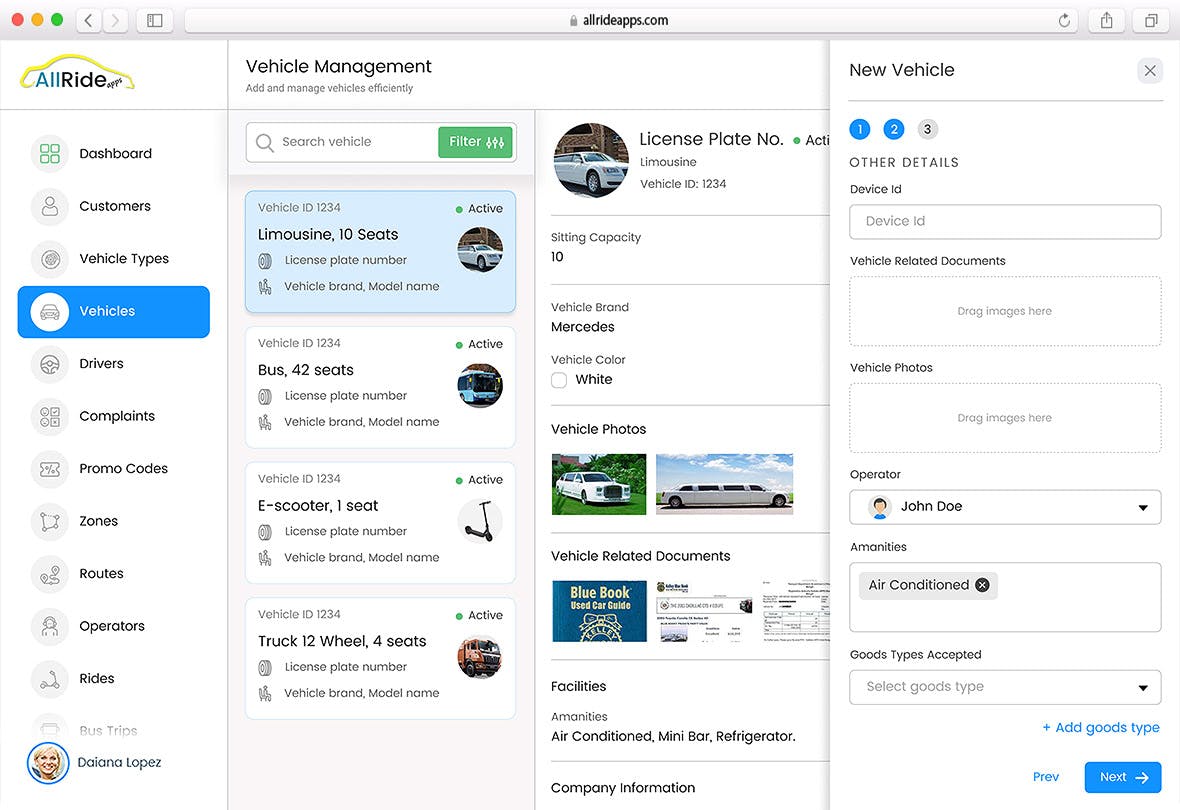 AllRide Apps Screenshot 1
