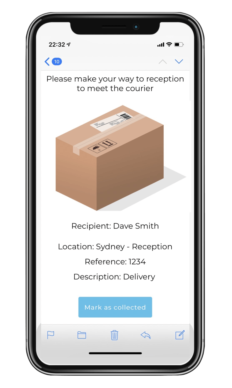 VisitUs Deliveries Screenshot 1