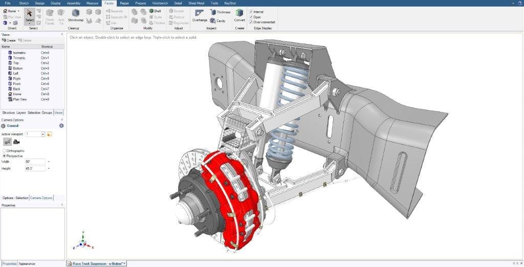 Ansys SpaceClaim Screenshot 2