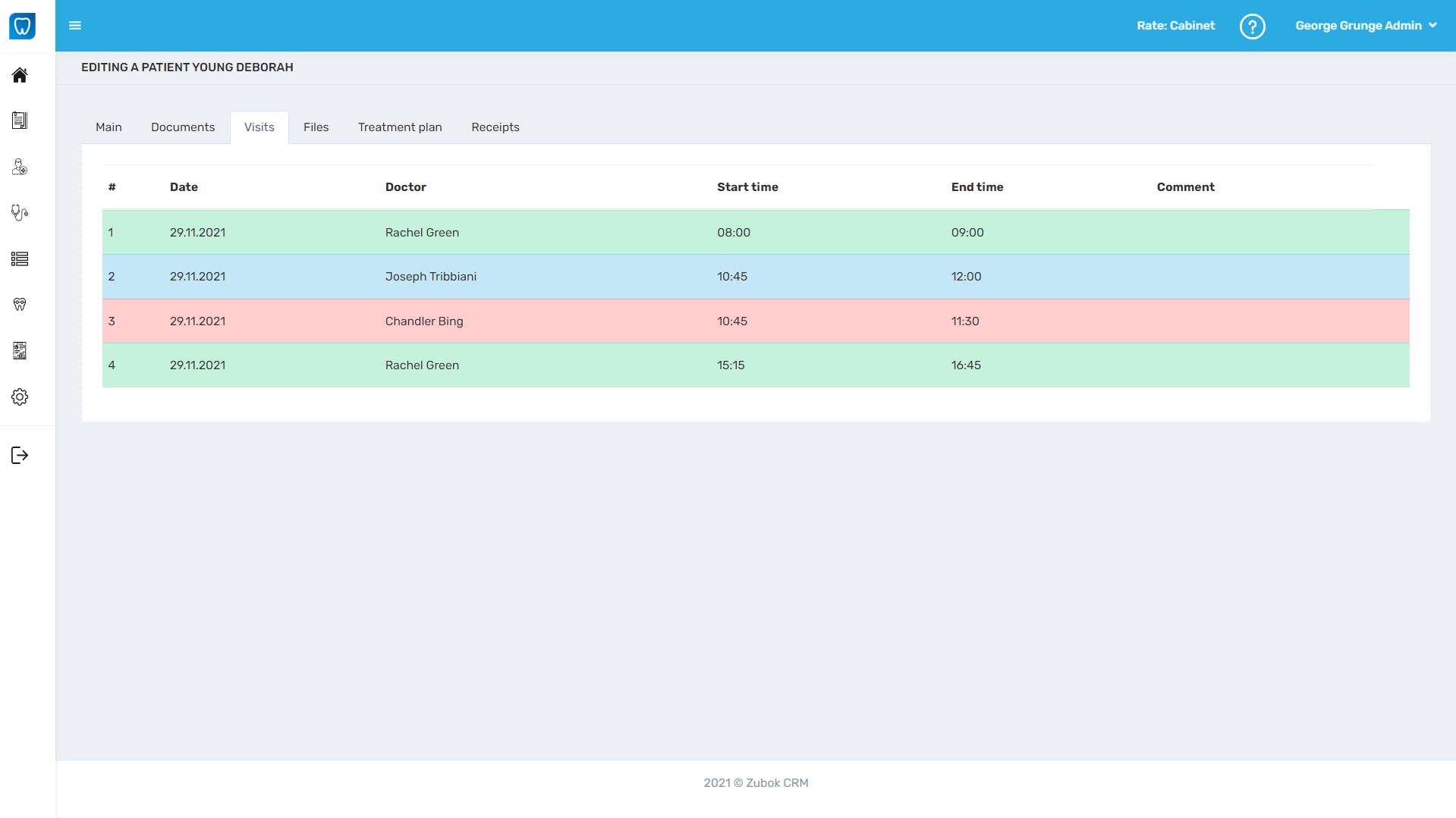 Zubok CRM Screenshot 3