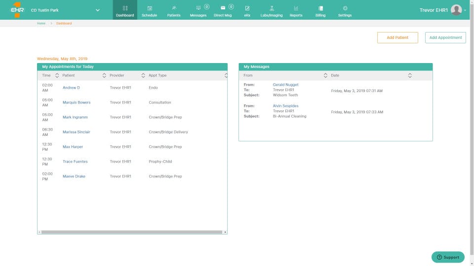 EHR-One Screenshot 2