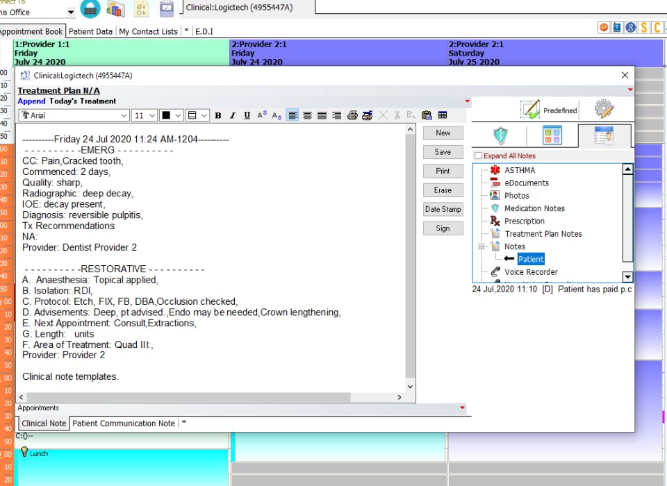Paradigm Clinical Screenshot 2
