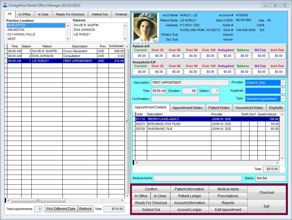 OmegaPrax Dental Screenshot 4