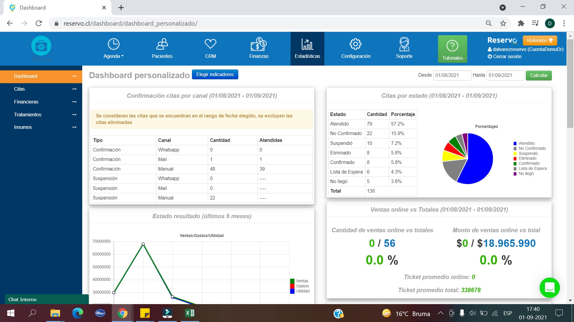 Reservo Screenshot 4