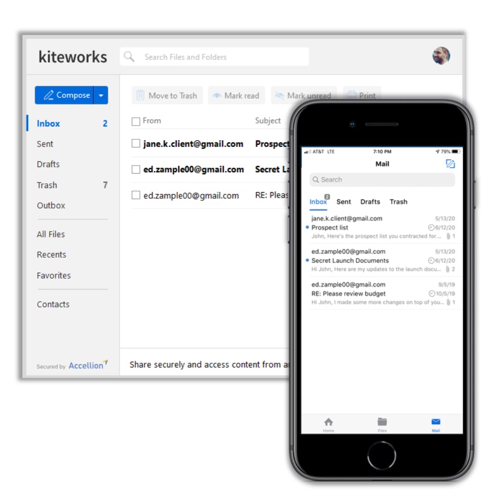 Kiteworks Screenshot 2