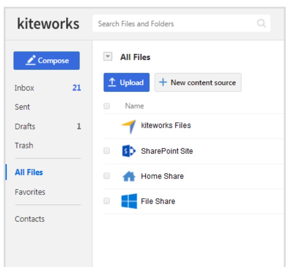Kiteworks Screenshot 4