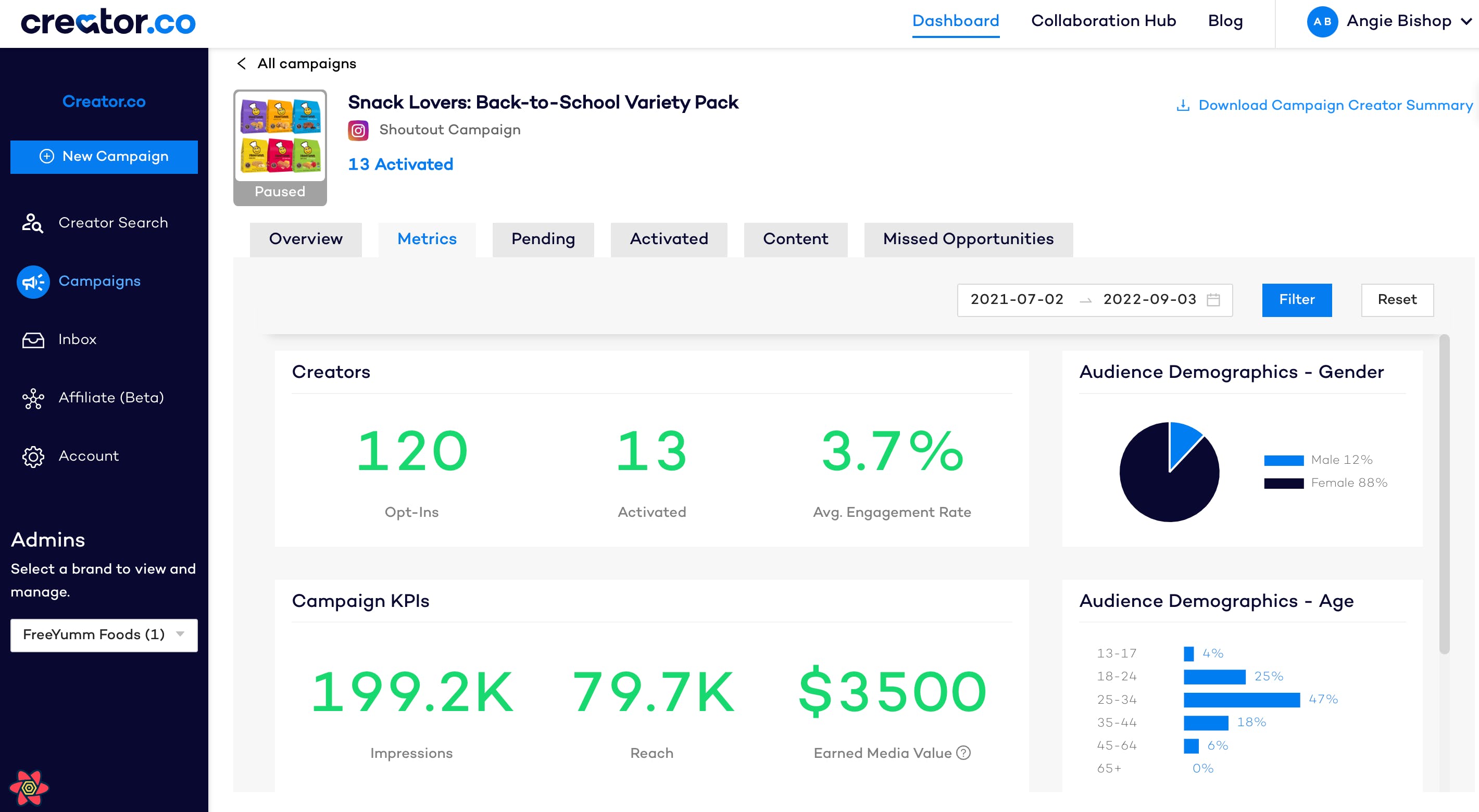 Creator.co Screenshot 2