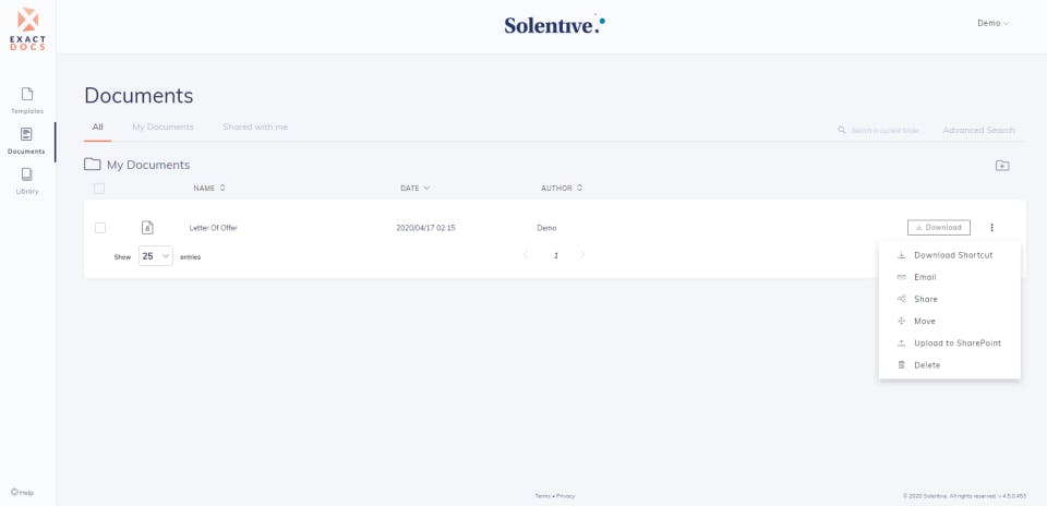 ExactDocs Screenshot 4
