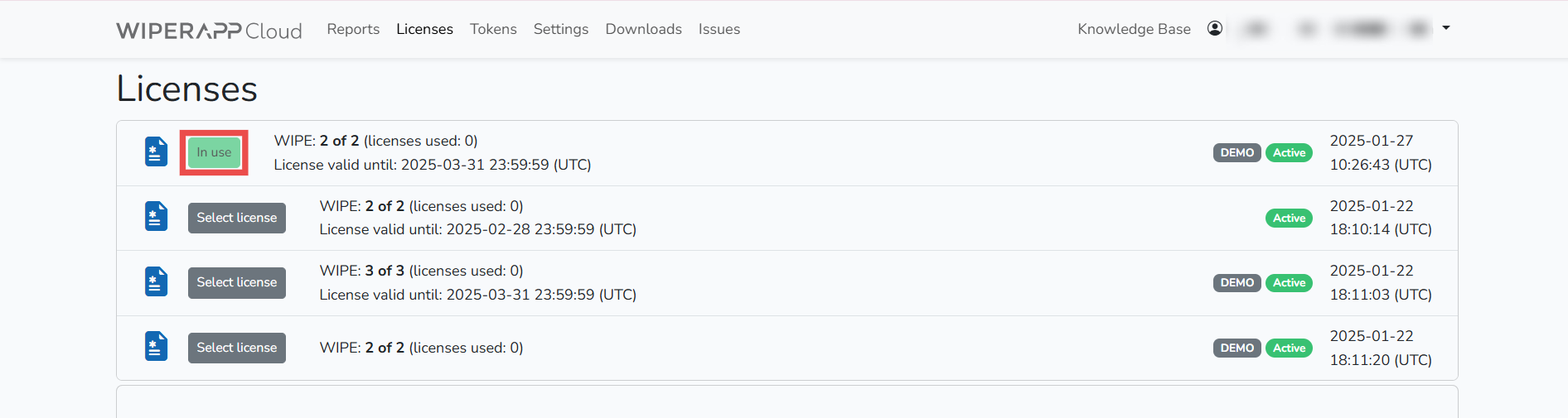 Wiperapp Screenshot 1