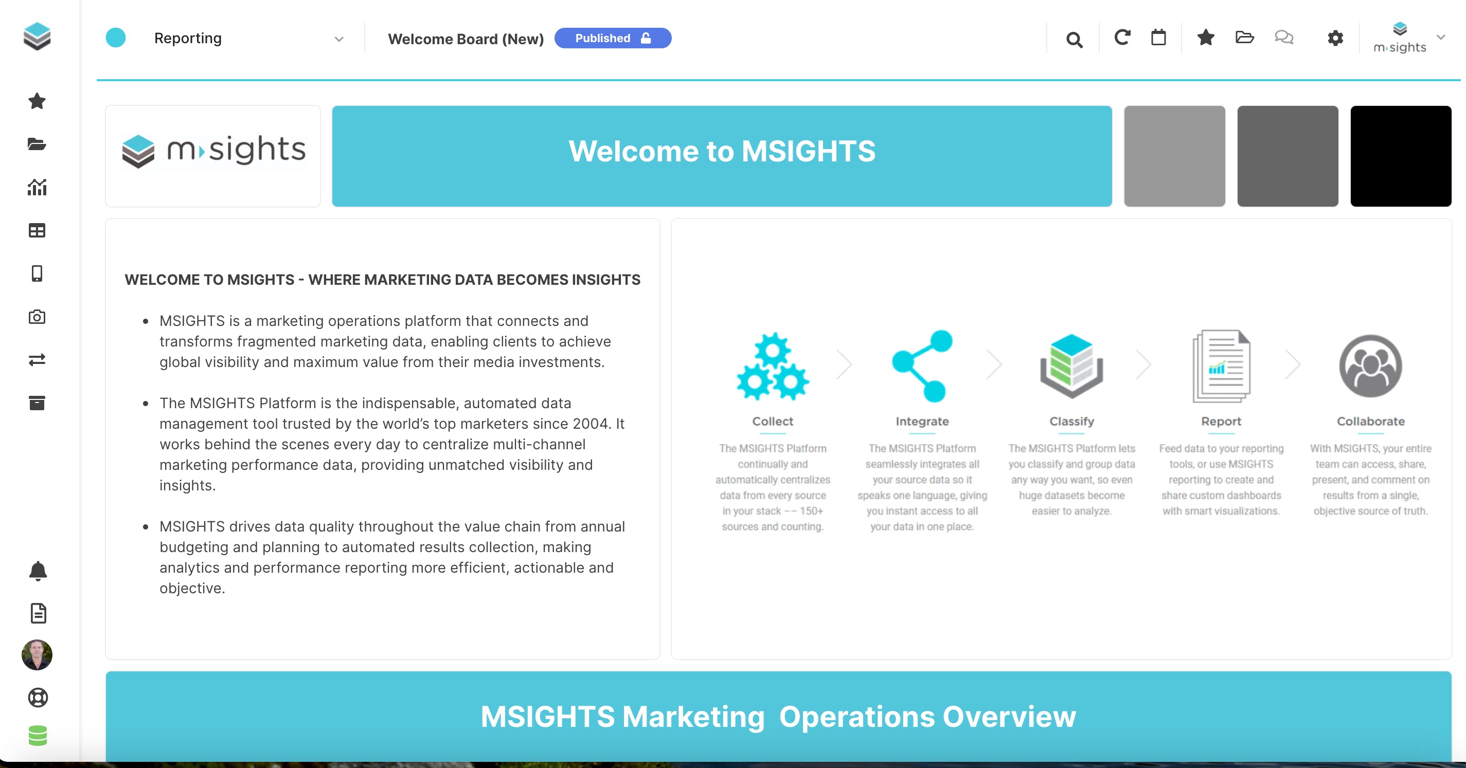 MSIGHTS Platform Screenshot 4