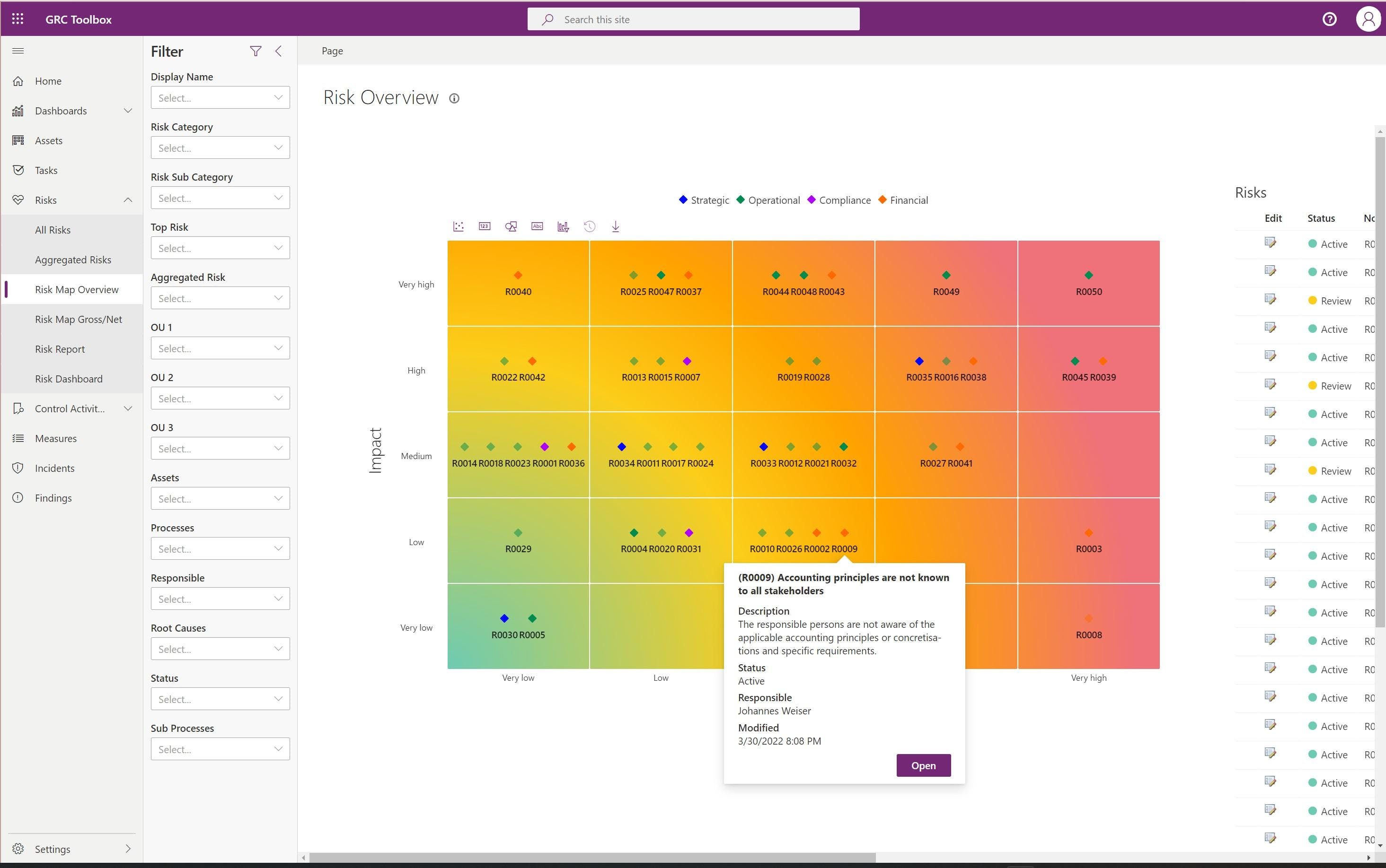 GRC Toolbox Screenshot 2