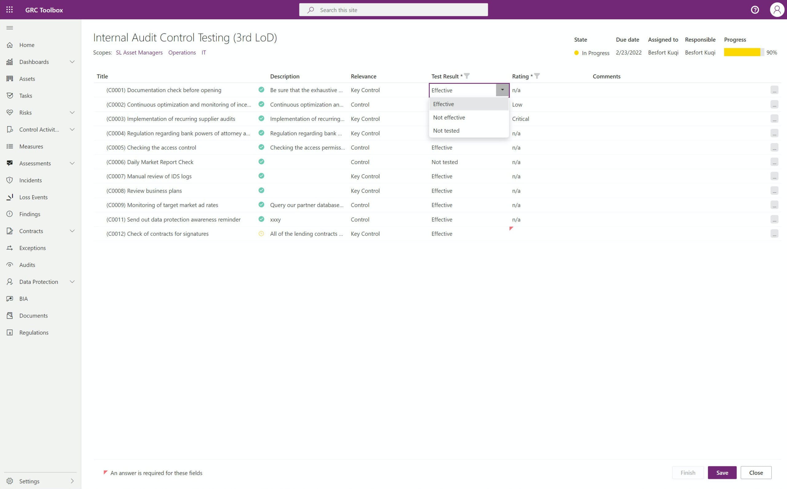 GRC Toolbox Screenshot 4