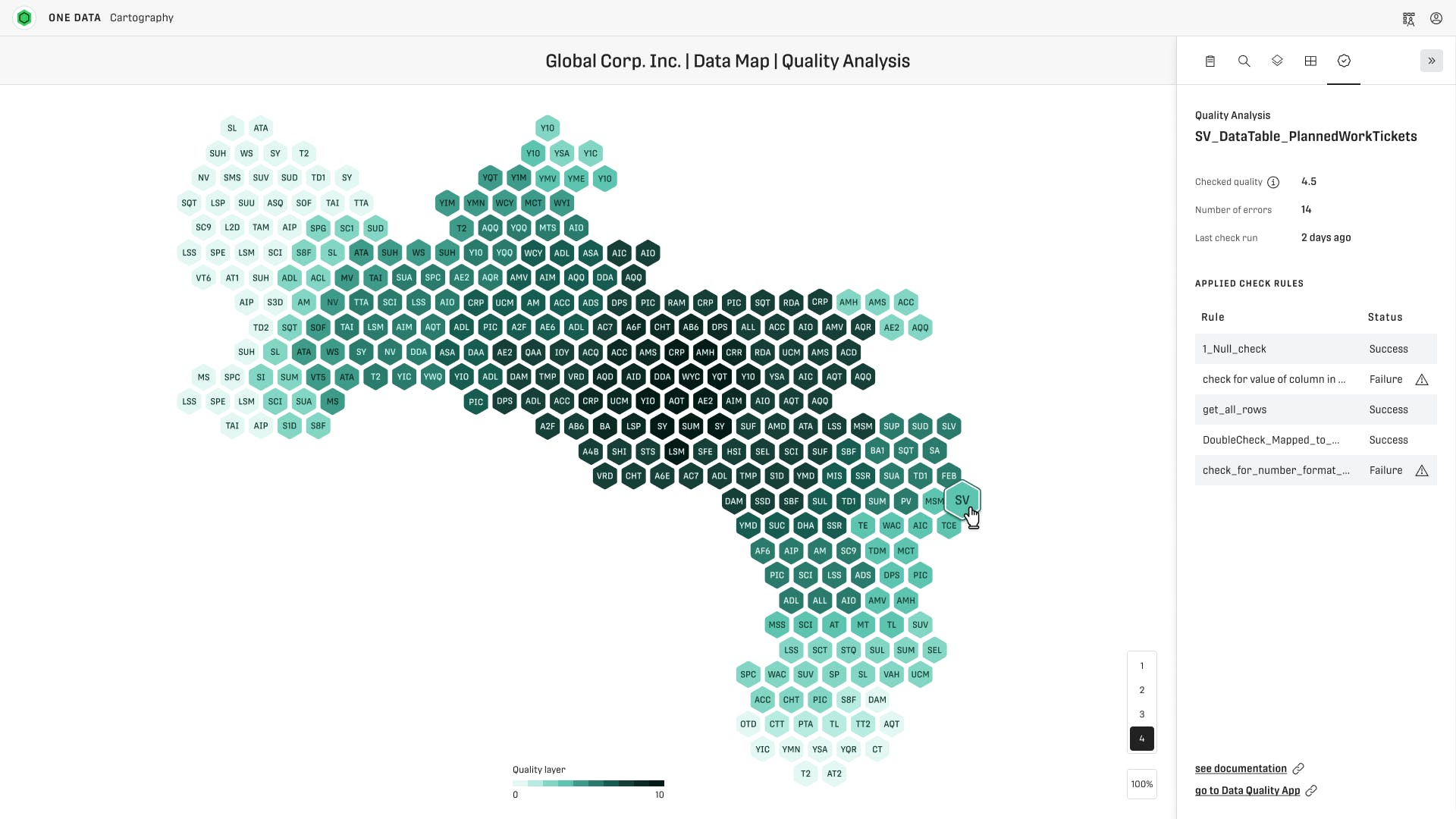 ONE DATA Cartography Screenshot 1