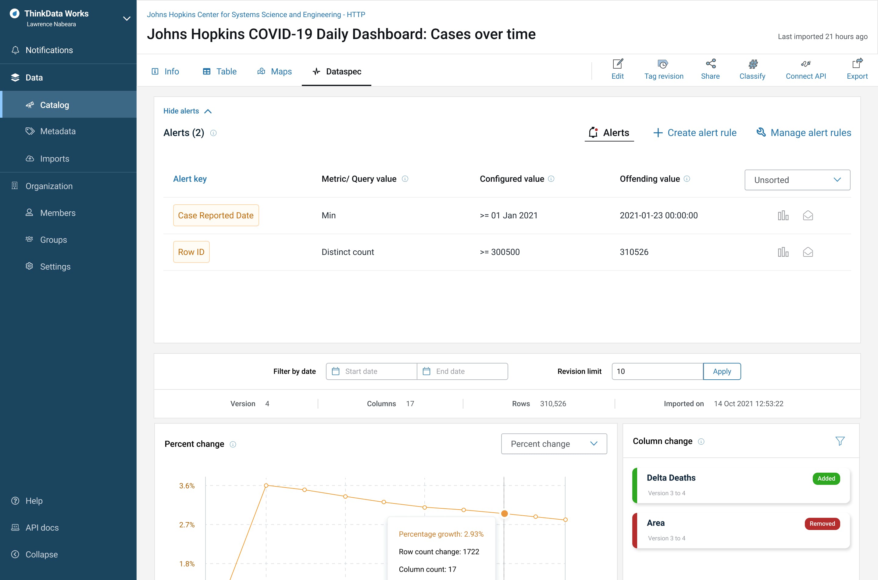 ThinkData Platform Screenshot 4