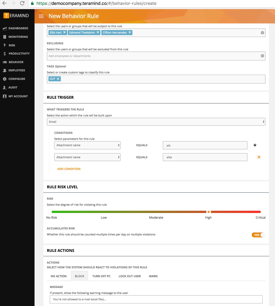 Teramind Screenshot 4