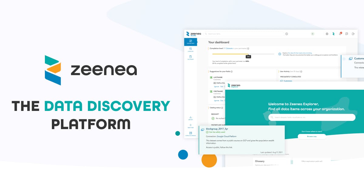 Zeenea Data Catalog Screenshot 1