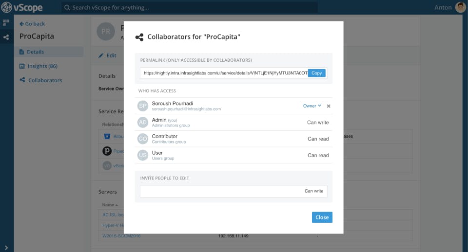 vScope Screenshot 3