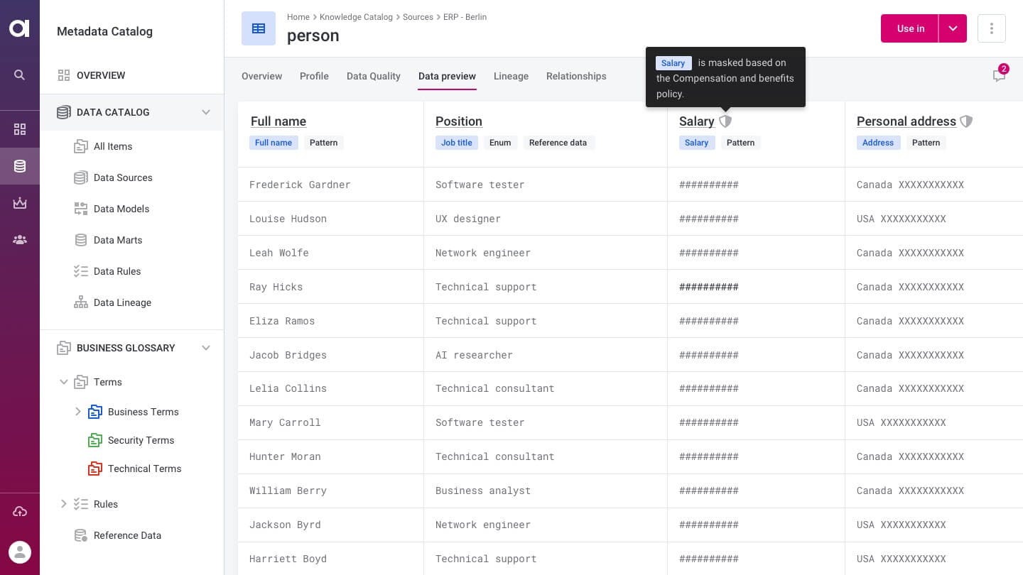 Ataccama ONE Screenshot 1