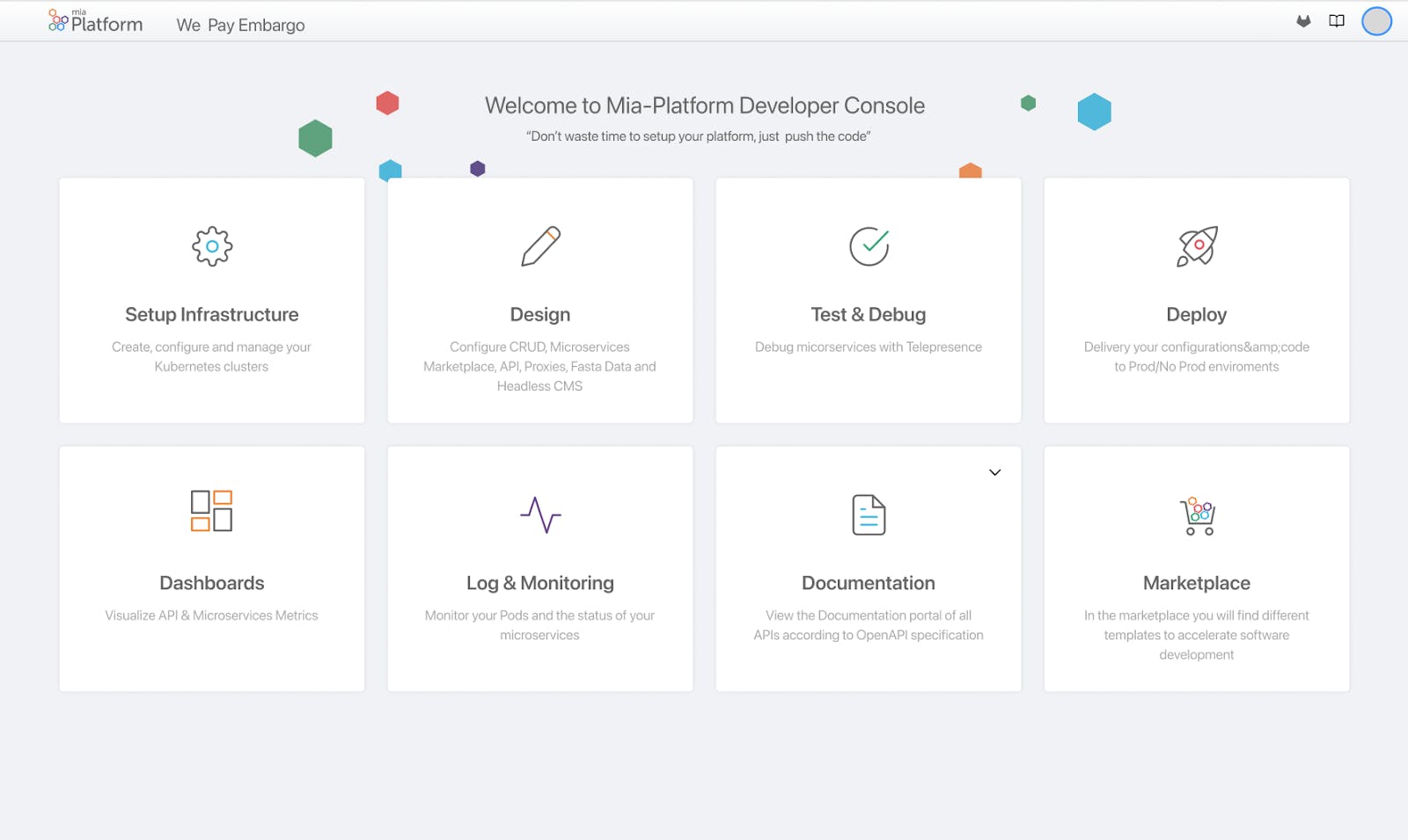 Mia-Platform Screenshot 3