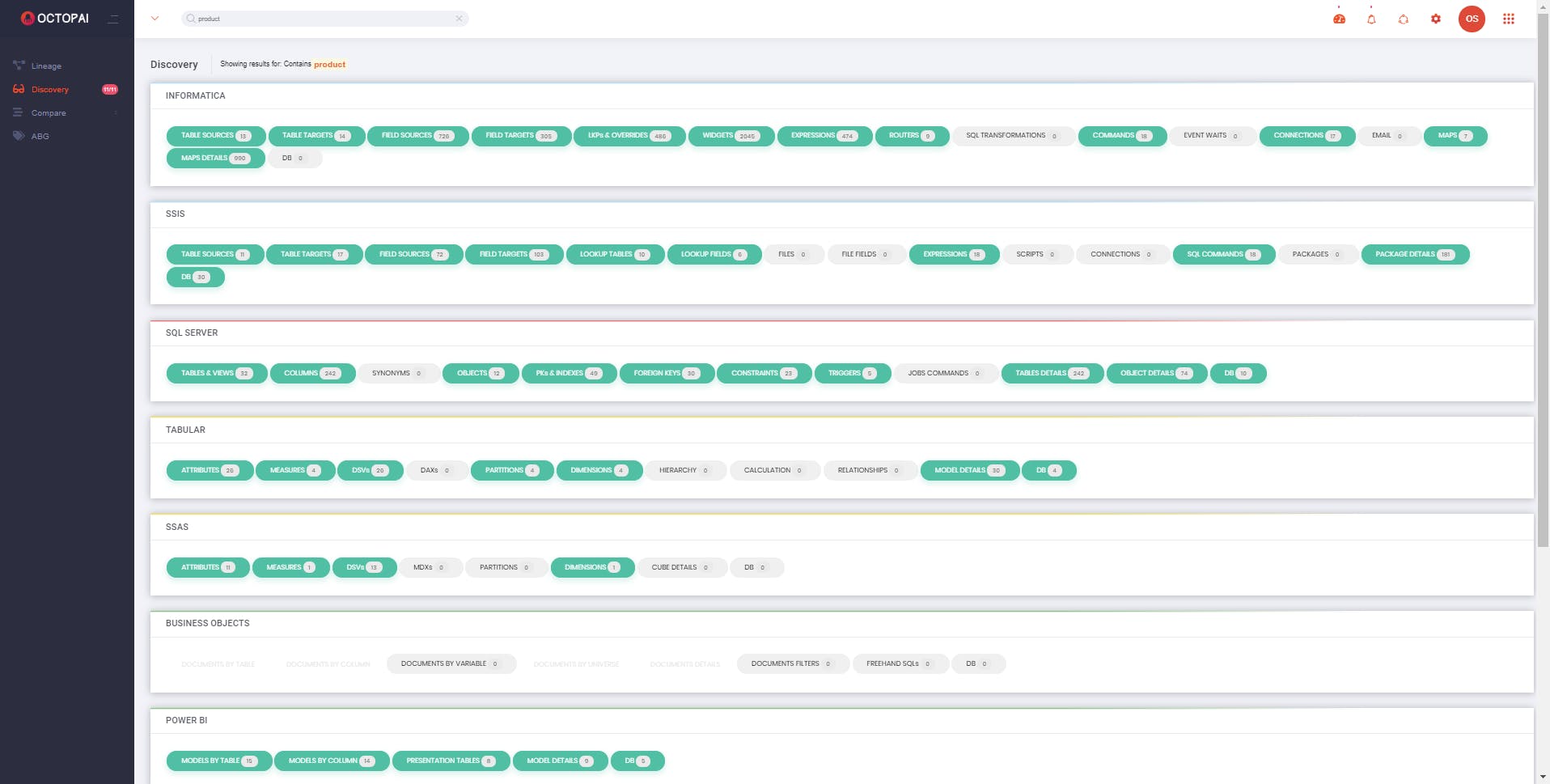 Octopai Screenshot 3
