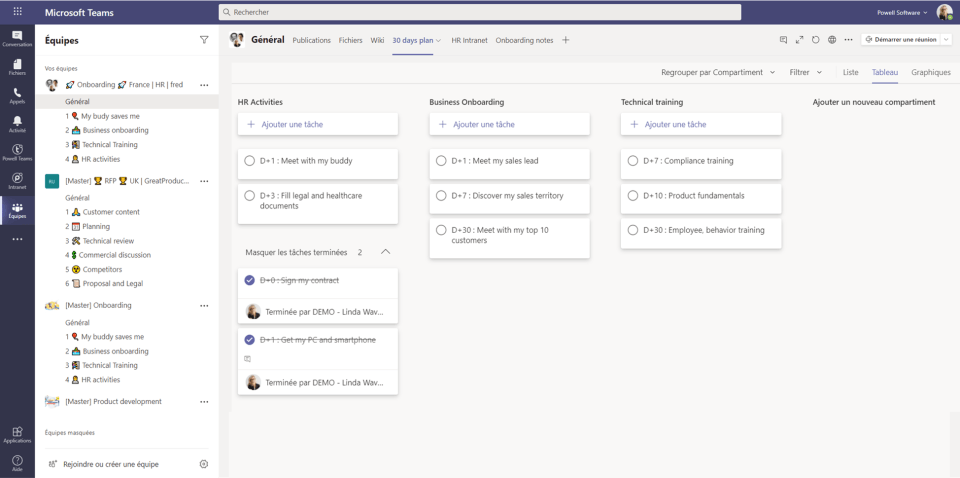 Powell Teams Screenshot 2