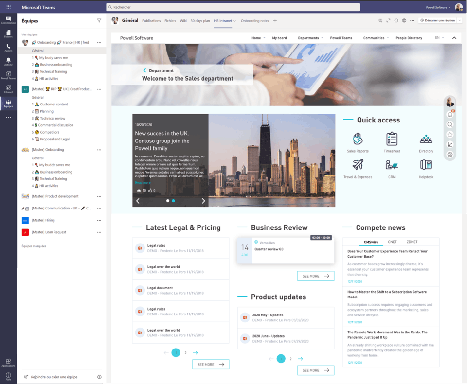 Powell Teams Screenshot 3