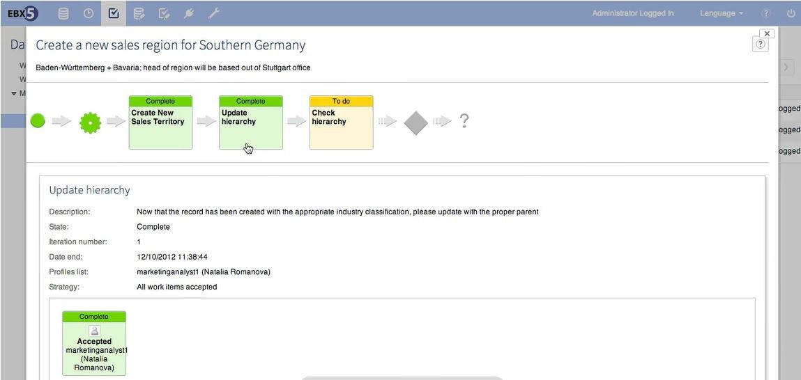 TIBCO EBX Screenshot 3