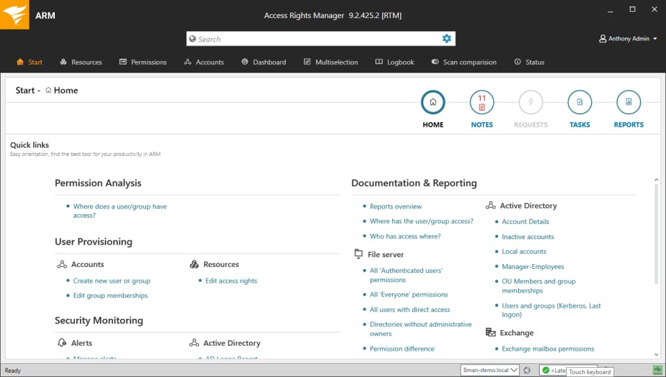 Access Rights Manager Screenshot 2