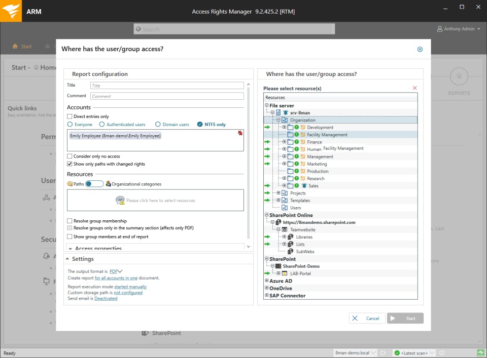 Access Rights Manager Screenshot 5