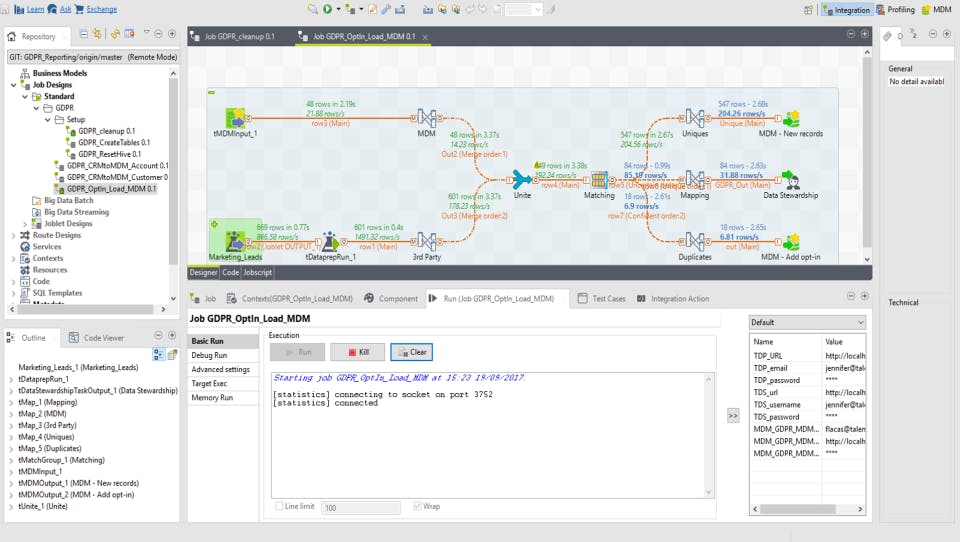 Talend Data Fabric Screenshot 1