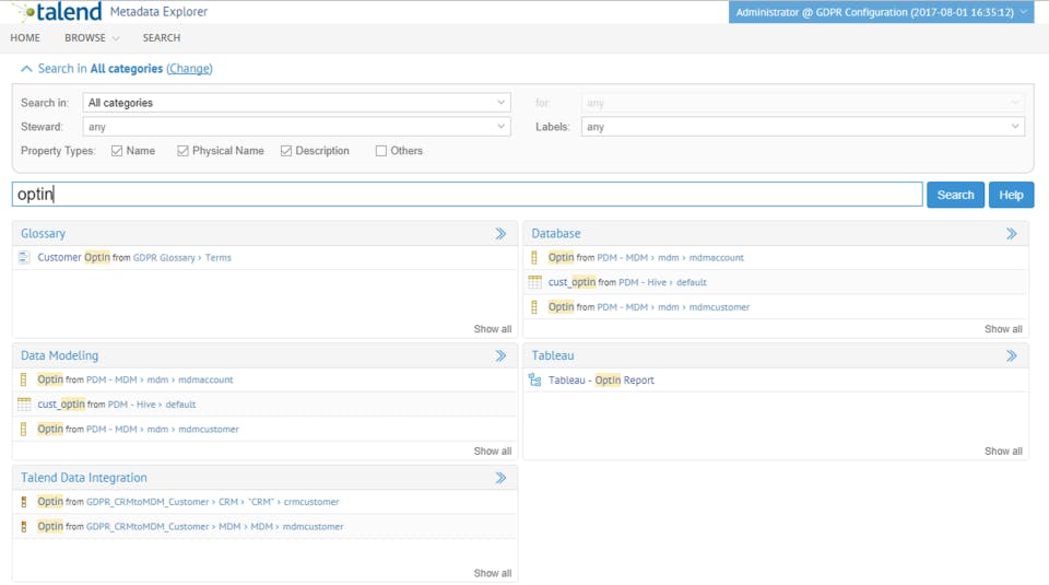 Talend Data Fabric Screenshot 4