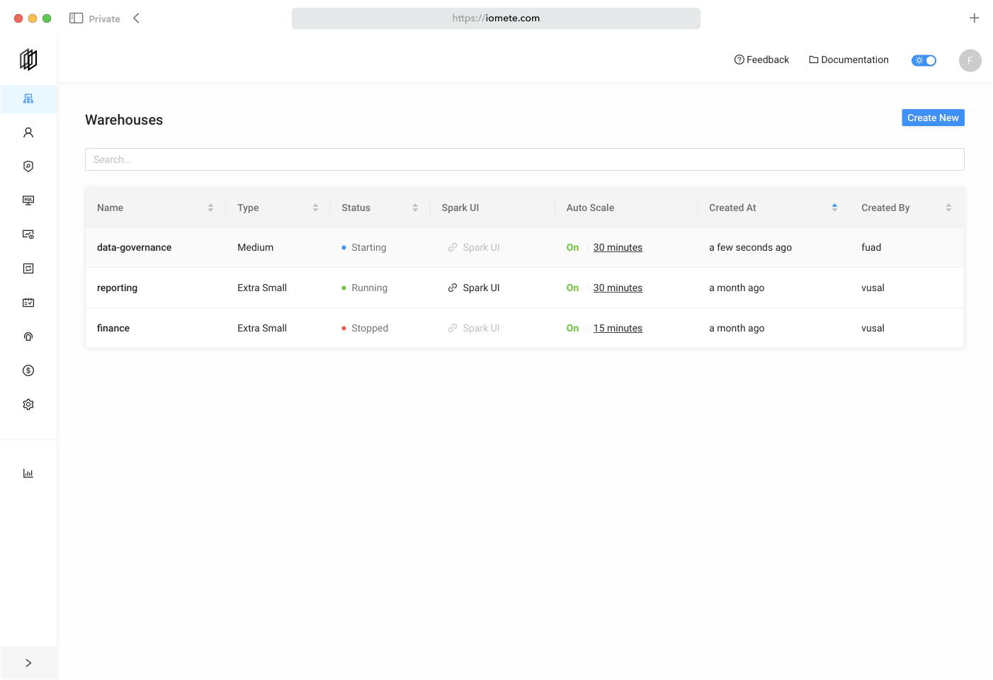 iomete Screenshot 1
