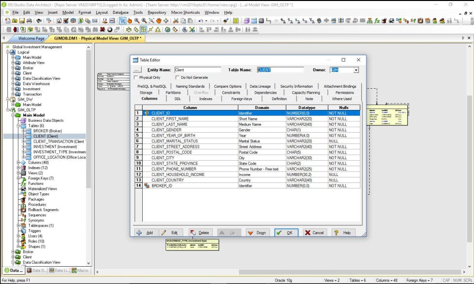 ER/Studio Data Architect Screenshot 1