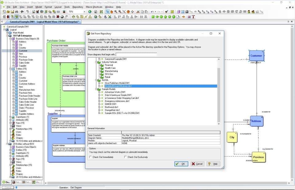 ER/Studio Data Architect Screenshot 3