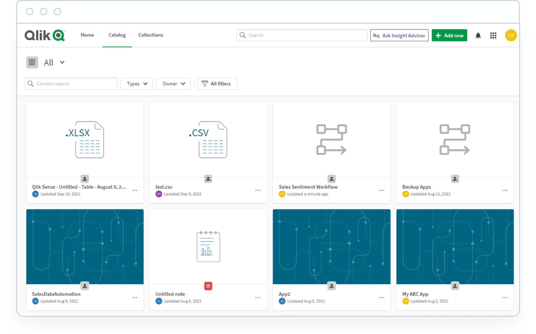 Qlik  Screenshot 2