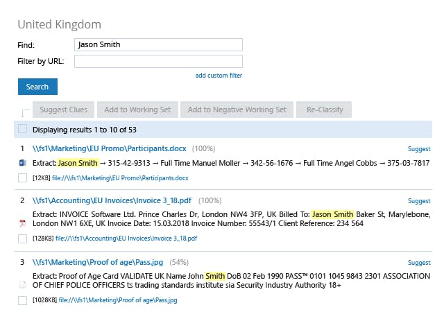 Netwrix Data Classification Screenshot 3