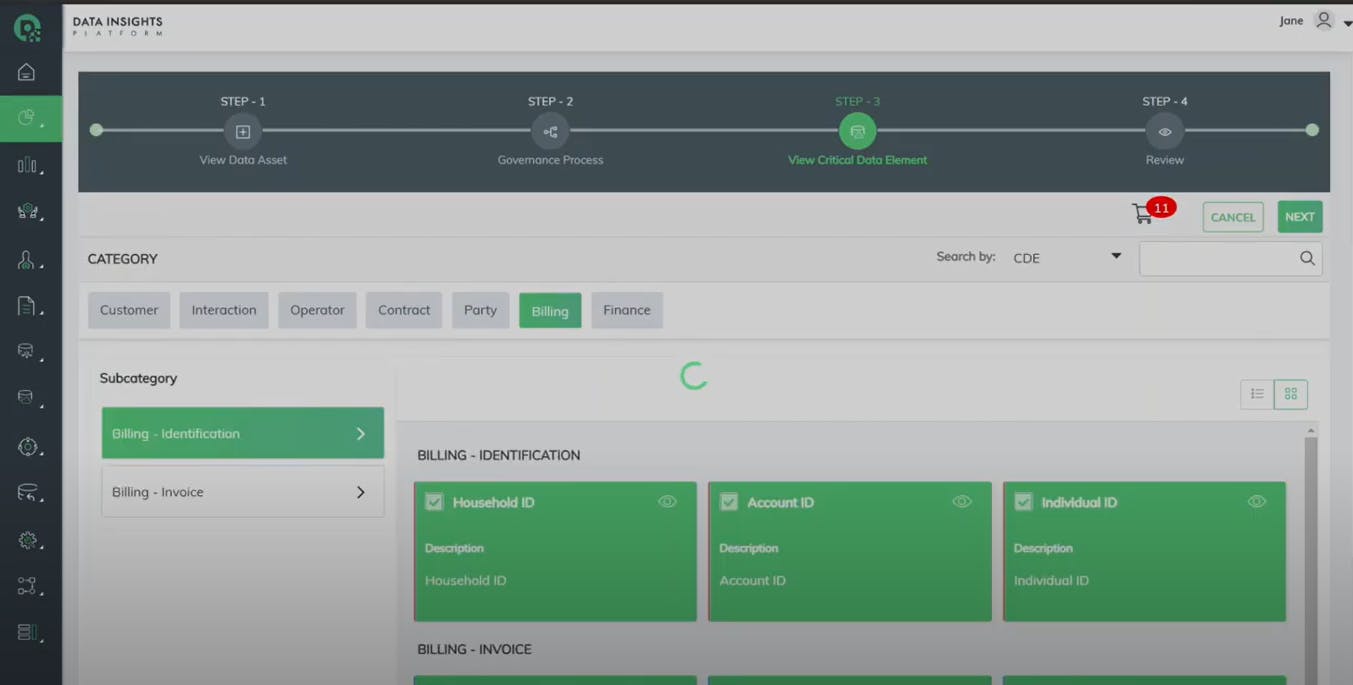 Data Insights Platform Screenshot 3