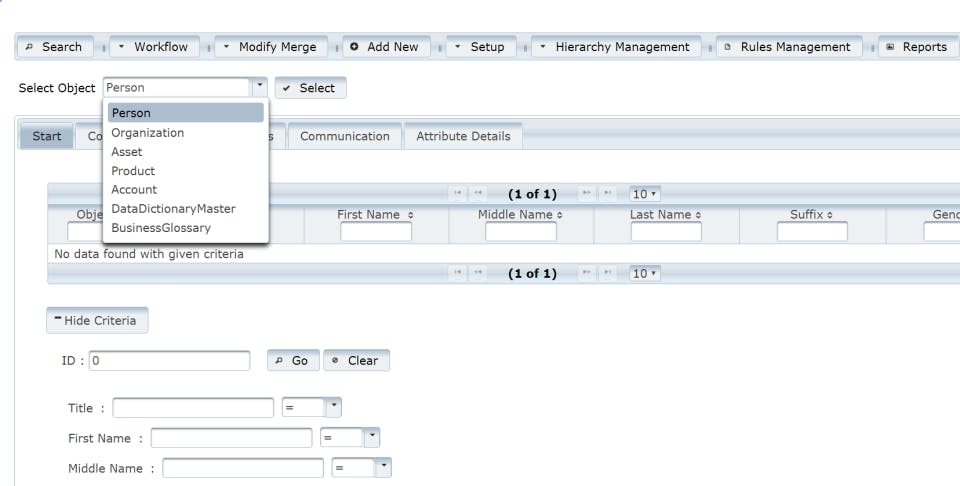 OpenDQ Screenshot 1